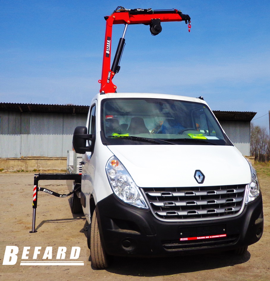 żuraw na dostawczy Renault Master